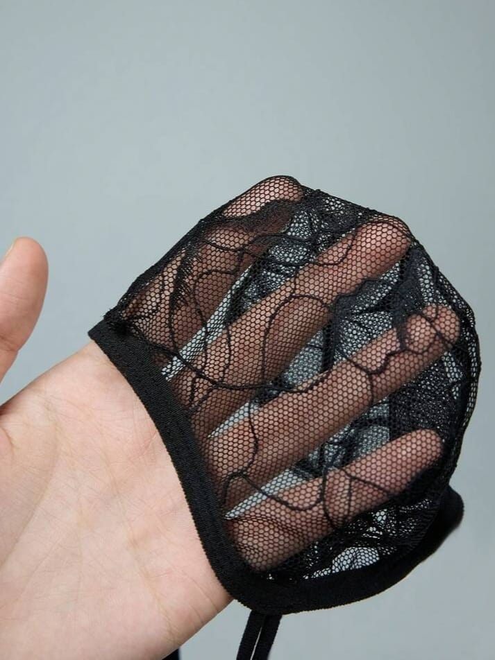 Men's Heart Rhinestone Decor Sexy Briefs Underwear